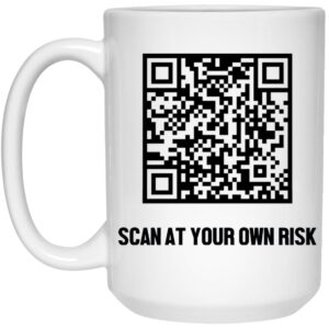 QR chart Made_you_look 2 21504 15oz White Mug
