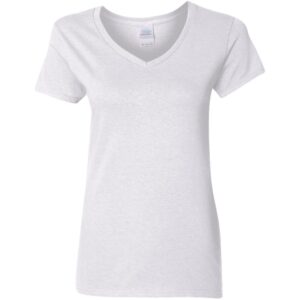 Blank G500VL Ladies' 5.3 oz. V-Neck T-Shirt