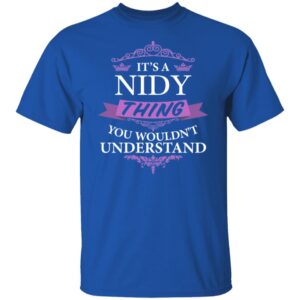 Nidy Its An Elvis Thing TEXT G500 5.3 oz. T-Shirt