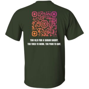 qr-code QR cash.app$VeeTek92 Order QR Design Style A 433 G500 5.3 oz. T-Shirt