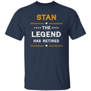 STAN Design 101 The Legend has Retired T-Shirt  101 G500 5.3 oz. T-Shirt