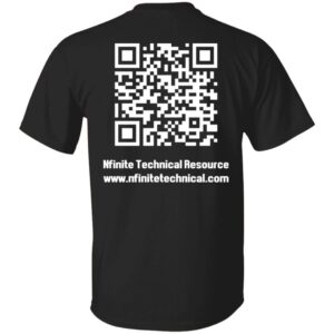 chart QR DARIAN NEALY nfinitetechnical.com G500 5.3 oz. T-Shirt