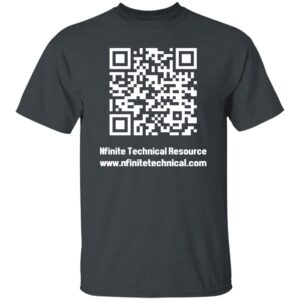 chart QR DARIAN NEALY nfinitetechnical.com G500 5.3 oz. T-Shirt