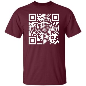 qr-code QR Joshua Colburn cafe-books.com menu G500 5.3 oz. T-Shirt