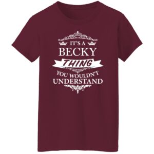 BECKY Its An Elvis Thing TEXT G500L Ladies' 5.3 oz. T-Shirt