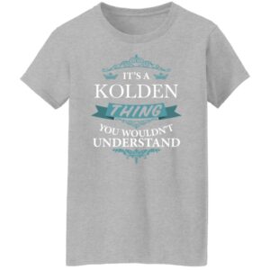 Kolden 3 Its An Elvis Thing TEXT G500L Ladies' 5.3 oz. T-Shirt
