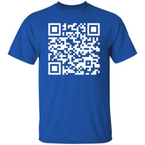 199. QR Amy Baker chart Happy Camper G500 5.3 oz. T-Shirt