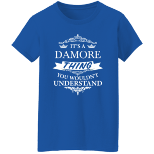 Damore Its An Elvis Thing TEXT G500L Ladies' 5.3 oz. T-Shirt