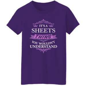 SHEETS Its An Elvis Thing TEXT G500L Ladies' 5.3 oz. T-Shirt