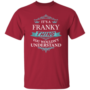 Franky Its An Elvis Thing TEXT G500 Gildan 5.3 oz. T-Shirt