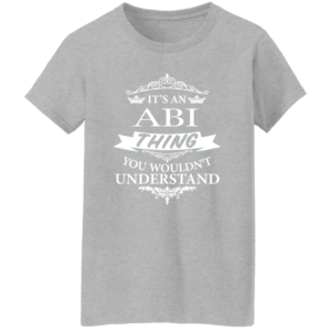 Abi Its An Elvis Thing TEXT G500L Ladies' 5.3 oz. T-Shirt
