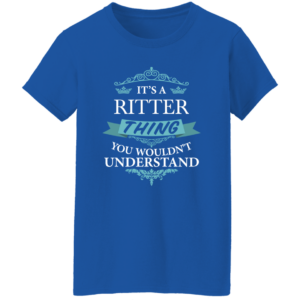RITTER Its An Elvis Thing TEXT G500L Ladies' 5.3 oz. T-Shirt