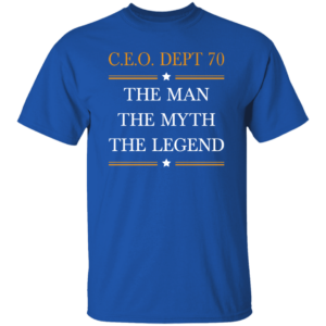C.E.O. DEPT 70 2025 The Man Custom-ok G500 Gildan 5.3 oz. T-Shirt