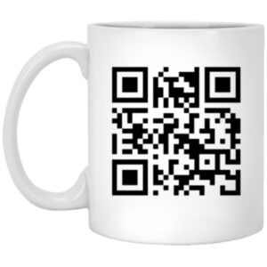 QR Custom QR code Mug api.qrserver XP8434 11oz White Mug